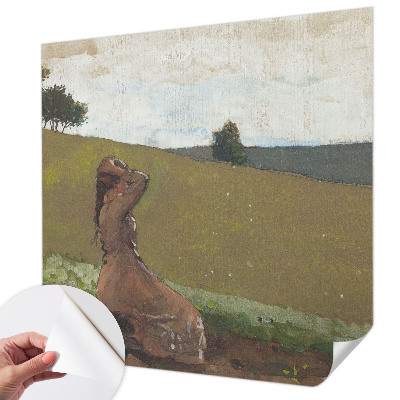 3D photo wallpaper mural with a quiet scene