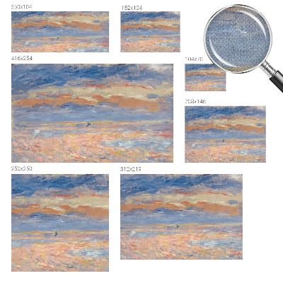 Stick-on wall mural Seascape