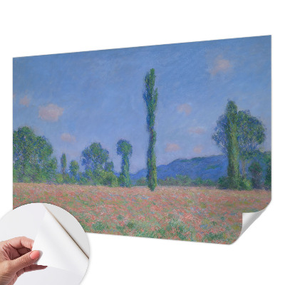 Removable wall mural wallpaper featuring a nature-inspired design
