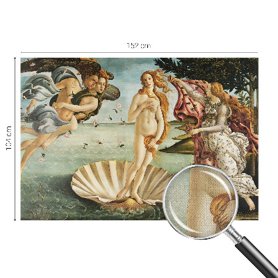 Children's wall mural featuring Botticelli's 