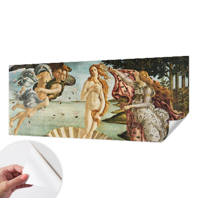 Children's wall mural featuring Botticelli's 