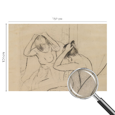 Nursery wall mural Artistic elegance