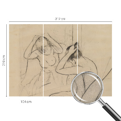 Nursery wall mural Artistic elegance