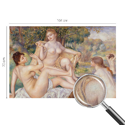Self-adhesive photo wallpaper with an image of women resting
