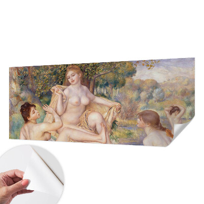 Self-adhesive photo wallpaper with an image of women resting