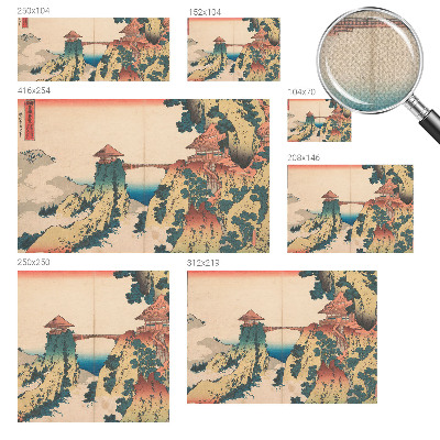 3D wall mural A picturesque landscape