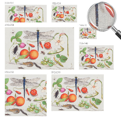 3D photo wallpaper mural Nature illustration