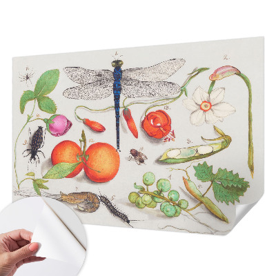 3D photo wallpaper mural Nature illustration