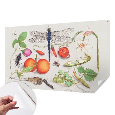 3D photo wallpaper mural Nature illustration