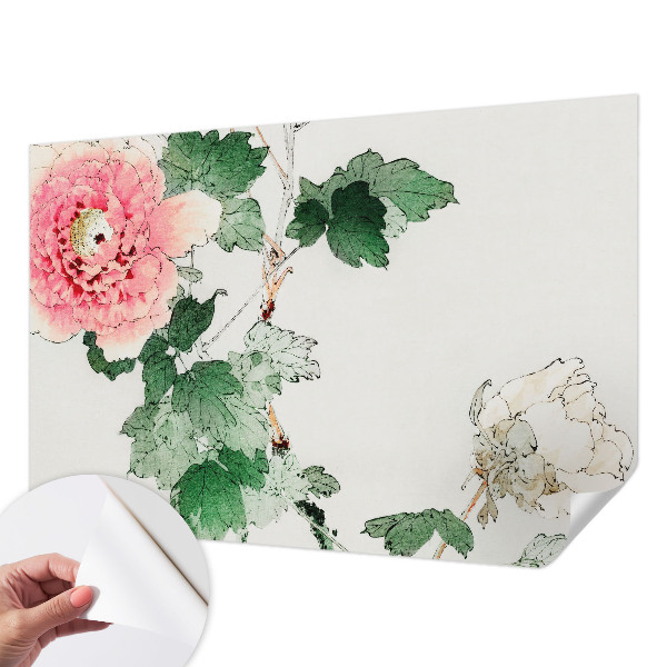 Nursery wall mural Floral subtlety