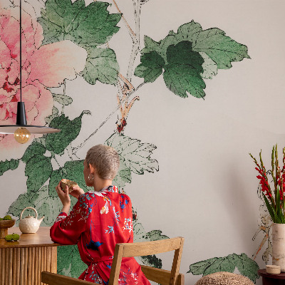 Nursery wall mural Floral subtlety