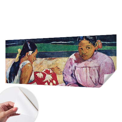 Peel and stick wall mural for living room Beach scene