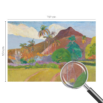 Peel and stick wall mural for bedroom Exotic nature