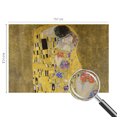 Children's wall mural Art Nouveau couple