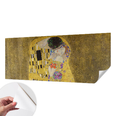 Children's wall mural Art Nouveau couple