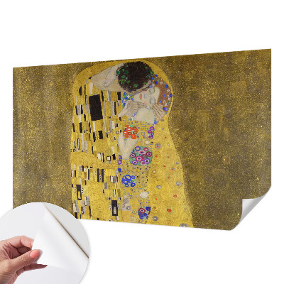 Children's wall mural Art Nouveau couple