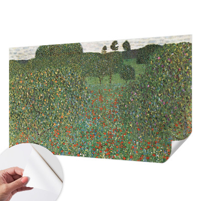 Baby room wall mural Flower meadow