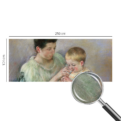 Peel and stick wall mural Parental care