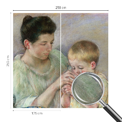 Peel and stick wall mural Parental care