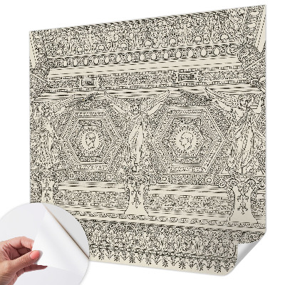 Removable wall mural wallpaper Classic ornament