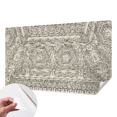 Removable wall mural wallpaper Classic ornament