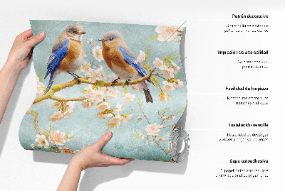 Nursery wall mural Evening landscape