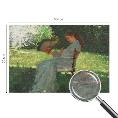 Peel and stick wallpaper mural with the 