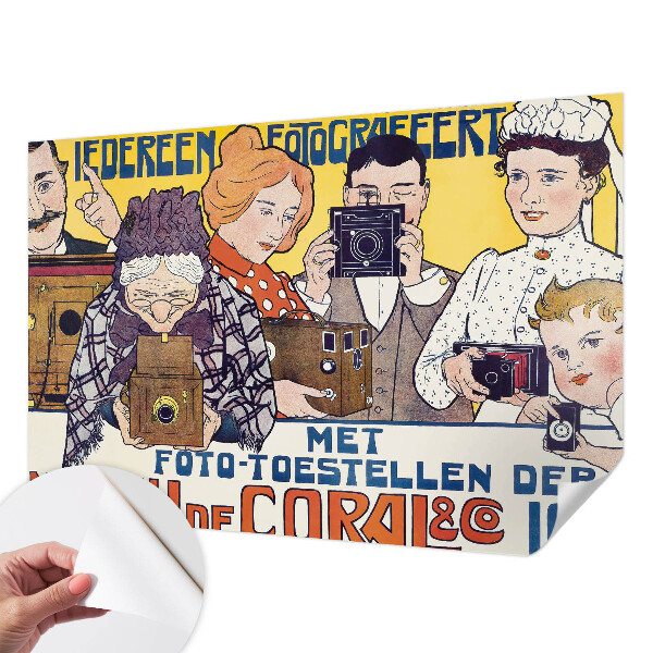 Stick-on wall mural Photography passion