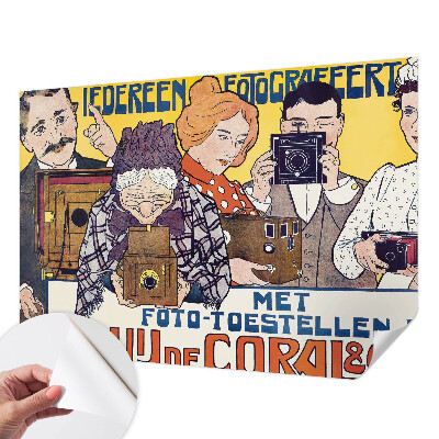 Stick-on wall mural Photography passion