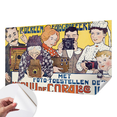 Stick-on wall mural Photography passion