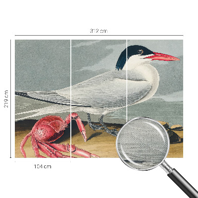 Peel and stick wall mural for living room Sea scenery