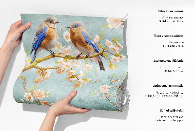 Stick-on wall mural Water birds