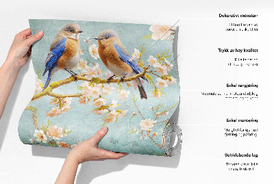 Stick-on wall mural Water birds