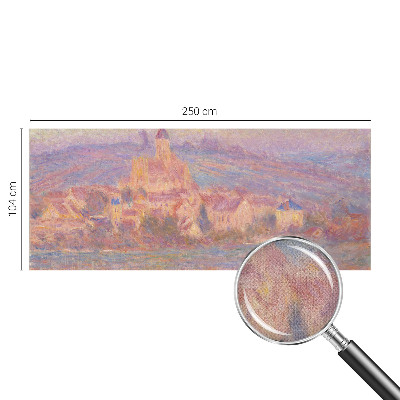 Self-adhesive photo wallpaper with a print of a charming town