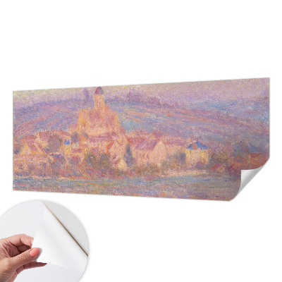 Self-adhesive photo wallpaper with a print of a charming town