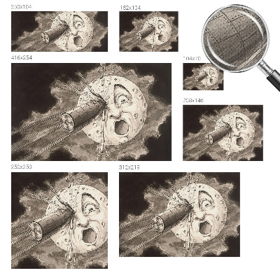 Peel and stick wallpaper mural Cosmic collision