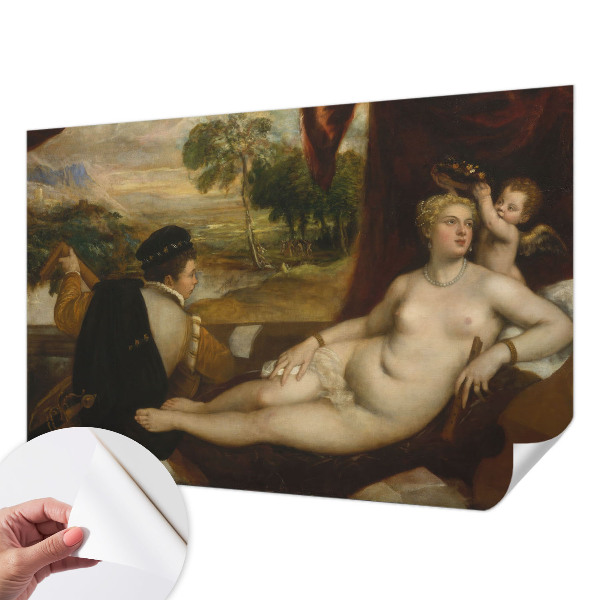 Self-adhesive photo wallpaper with a relaxing scene