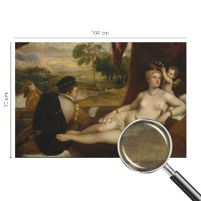 Self-adhesive photo wallpaper with a relaxing scene