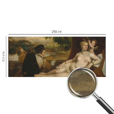 Self-adhesive photo wallpaper with a relaxing scene