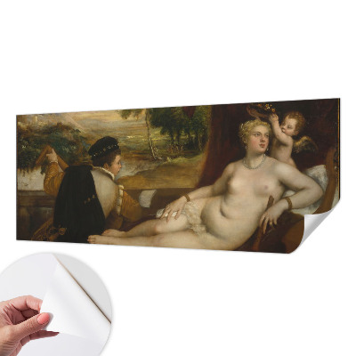 Self-adhesive photo wallpaper with a relaxing scene
