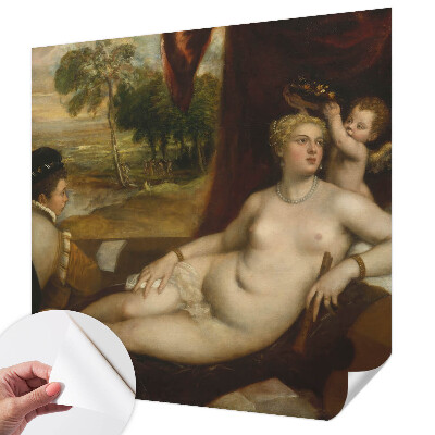 Self-adhesive photo wallpaper with a relaxing scene