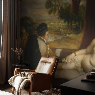 Self-adhesive photo wallpaper with a relaxing scene