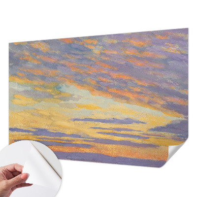 Removable wall mural Pastel sky