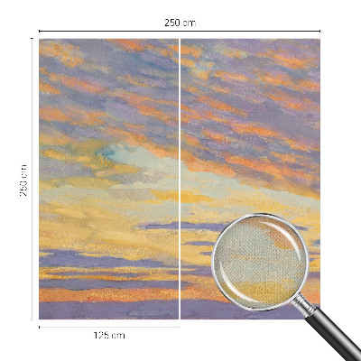 Removable wall mural Pastel sky