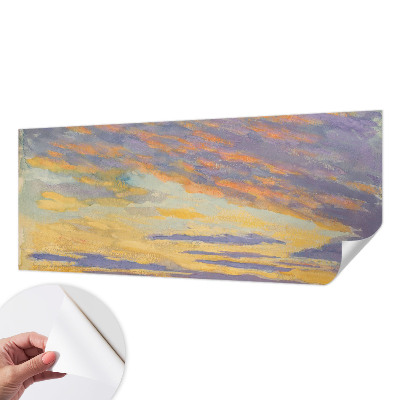 Removable wall mural Pastel sky