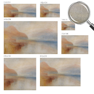 Removable wall mural wallpaper Ethereal landscape