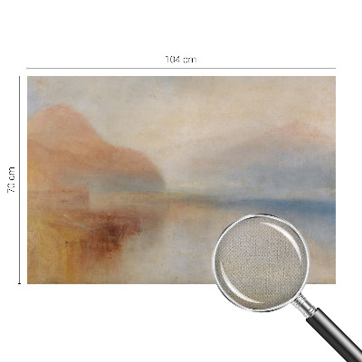 Removable wall mural wallpaper Ethereal landscape