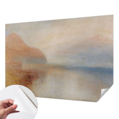 Removable wall mural wallpaper Ethereal landscape