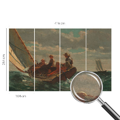 Peel and stick wall mural Sea expedition