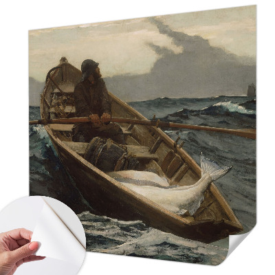 Self-adhesive photo wallpaper Fisherman at sea